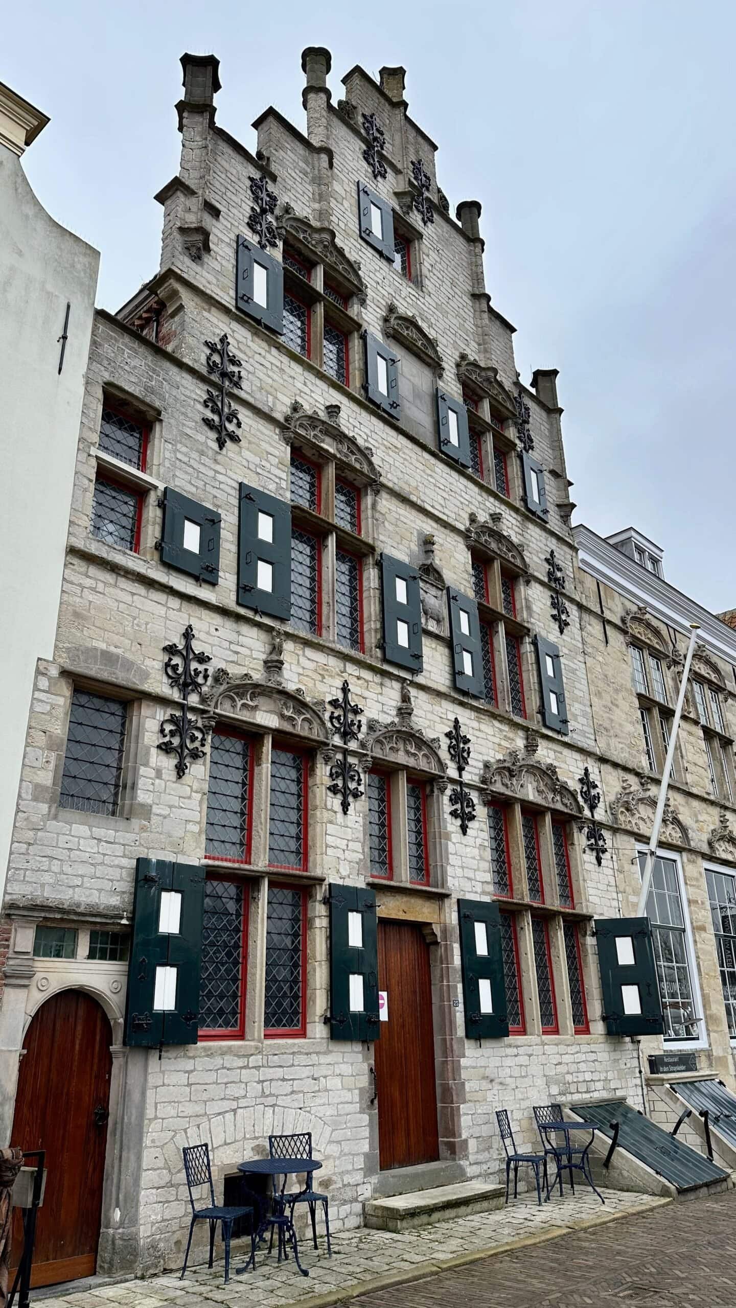 Museum von Veere mit schöner alter Architektur