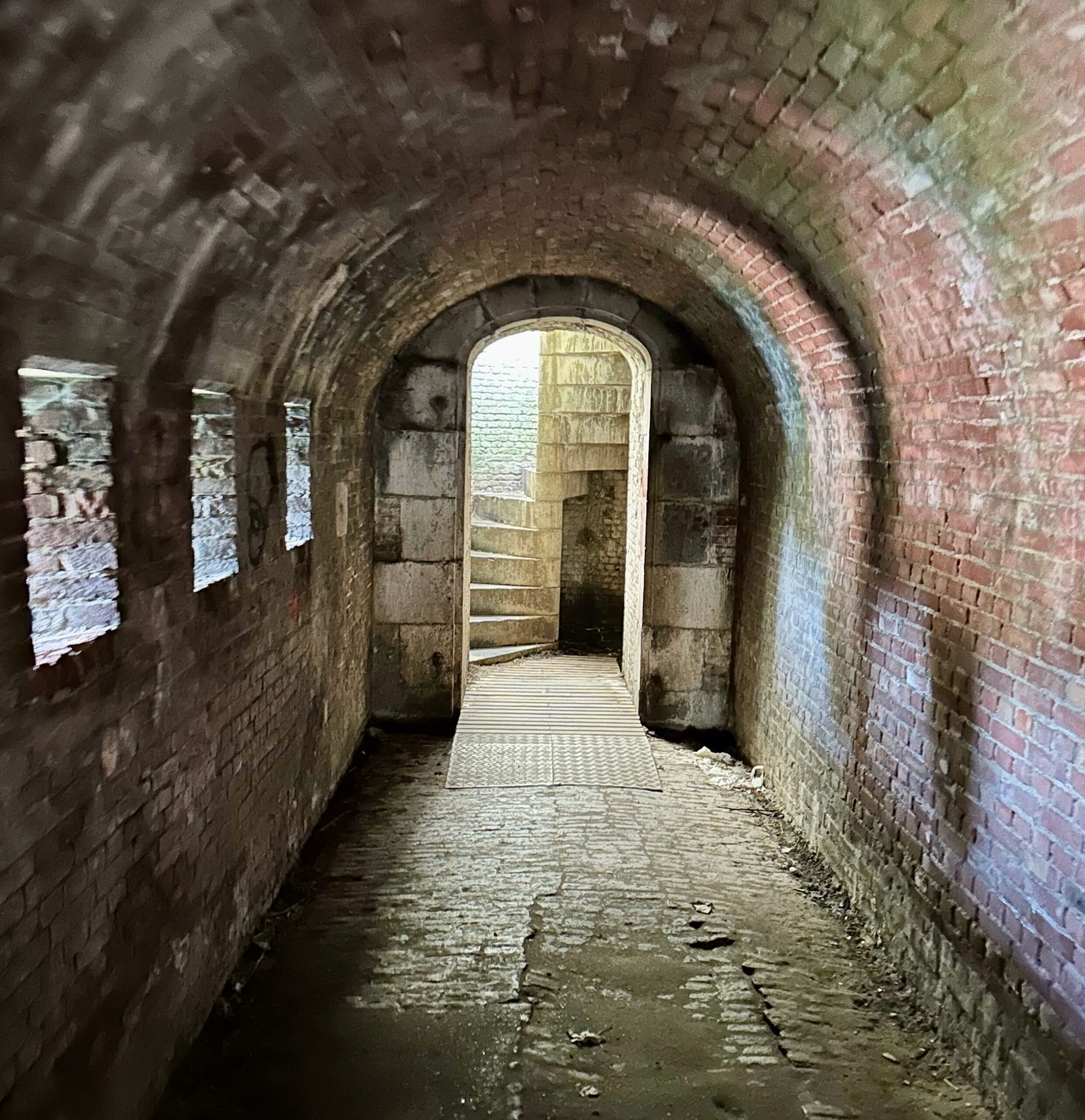 Blick in den Tunnel von Veere
